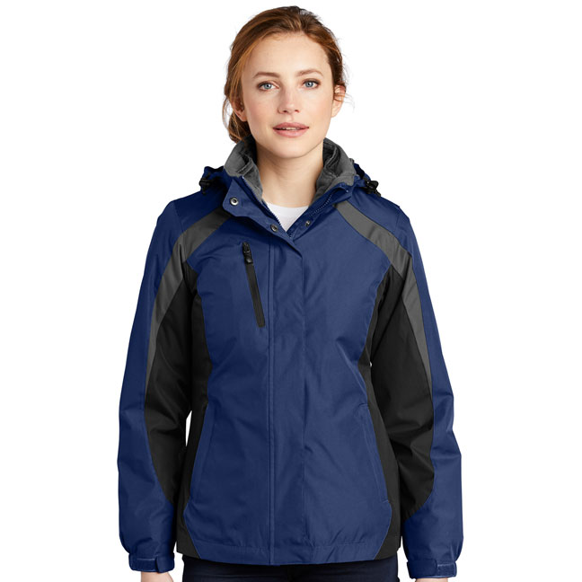 Port-Authority®-L321-Ladies-Colorblock-3-in-1-Jacket