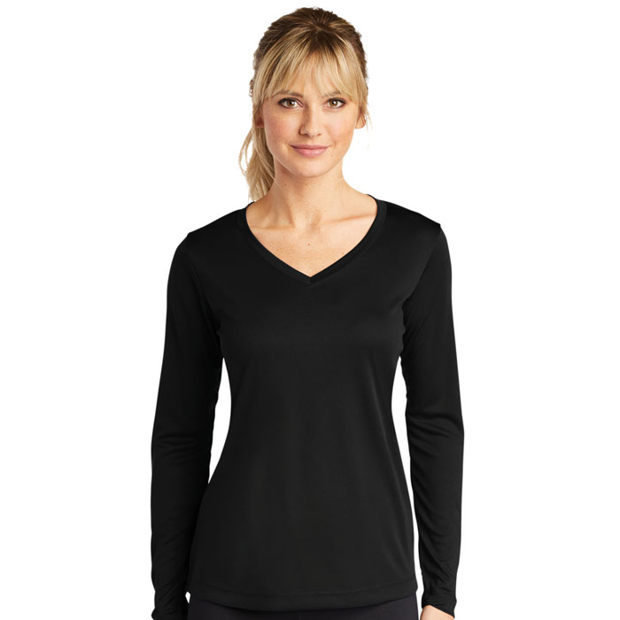 LST353LS - Sport-Tek® Ladies PosiCharge Competitor V-Neck Tee