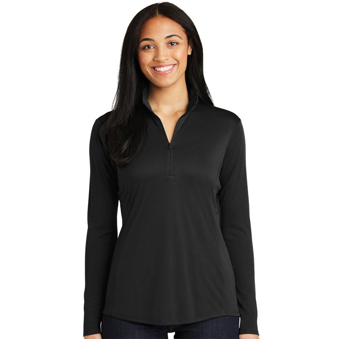 LST357 Sport-Tek PosiCharge Zip Pullover