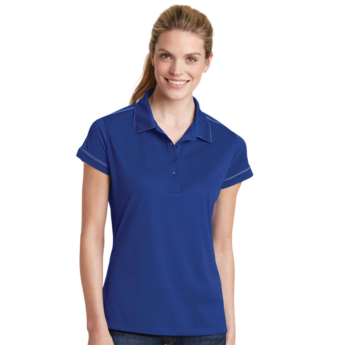 LST659-Sport-Tek®-Ladies-Contrast-Stitch-Micropique-Sport-Wick®-Polo.-