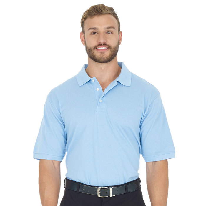 Harriton - M265 - Mens 5.6 oz Easy Blend Polo