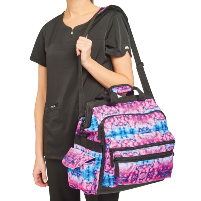 Nurse-Mates-NA00399-Ultimate-Back-Pack-Berry-Blue-Tie-Dye