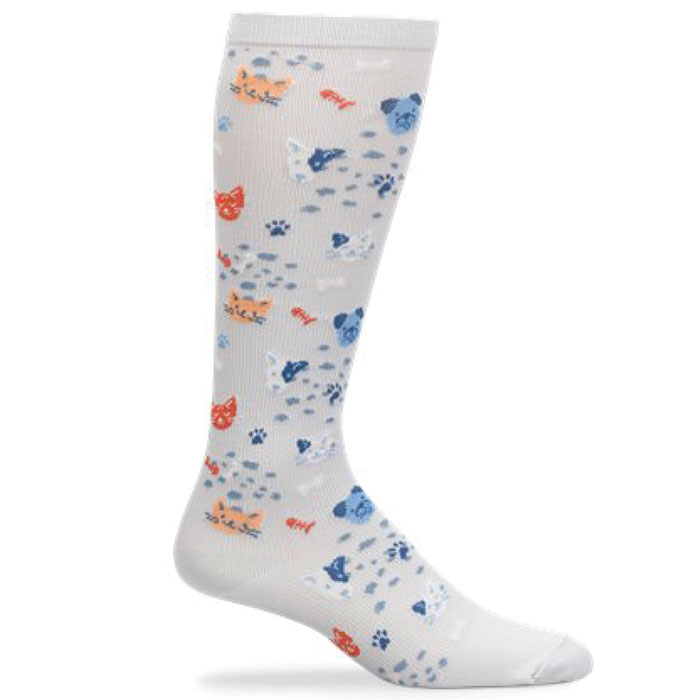 12-14 mmHg - Printed Compression Socks - Furry Faces - NA0044899