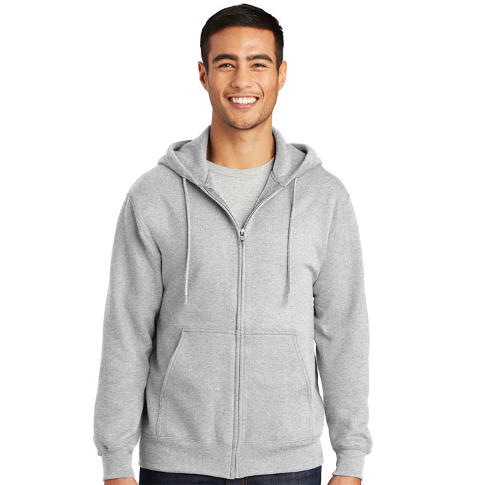 Port & Company - PC90ZH - Essential Fleece Full Zip Hoodie Sweatshirt