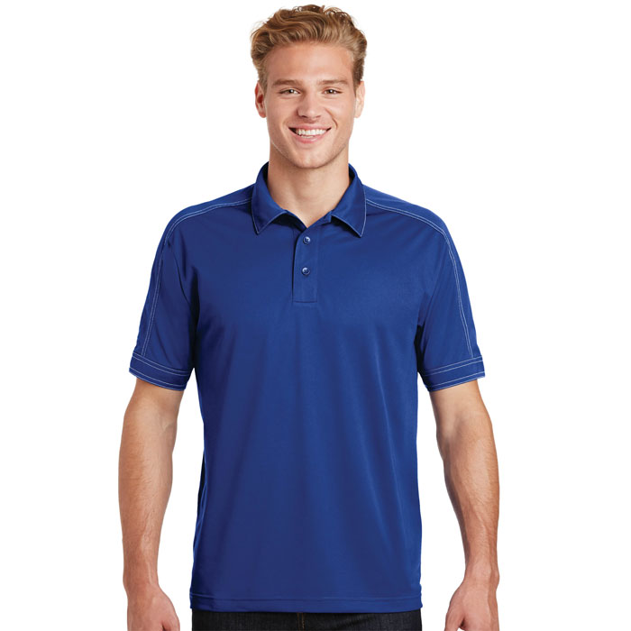 ST659 - Sport-Tek® Mens Contrast Stitch Micropique Sport-Wick® Polo. 