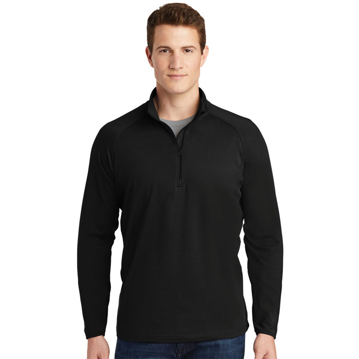 ST850 - Sport-Tek Sport-Wick Stretch Zip Pullover