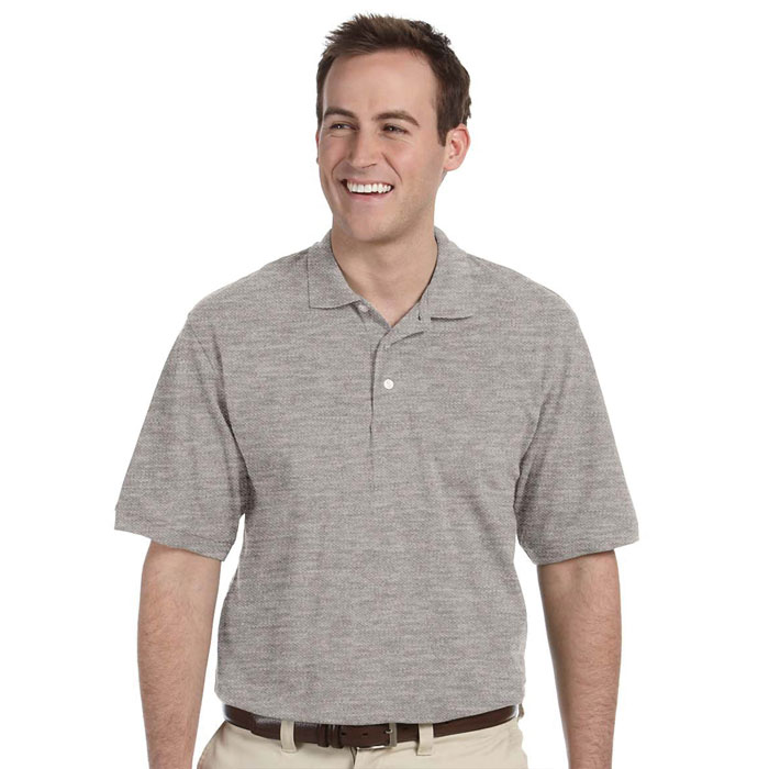 Harriton-M265-Mens-5.6-oz-Easy-Blend-Polo