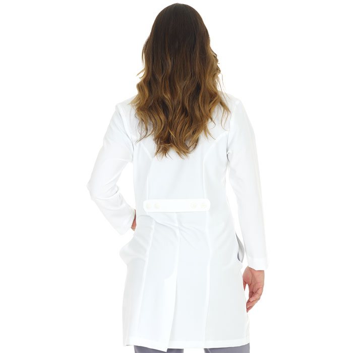 Meta Women S Long Sleeve Four Pockets Stretch Princess Seams Lab Coat 894 - lab coat roblox id