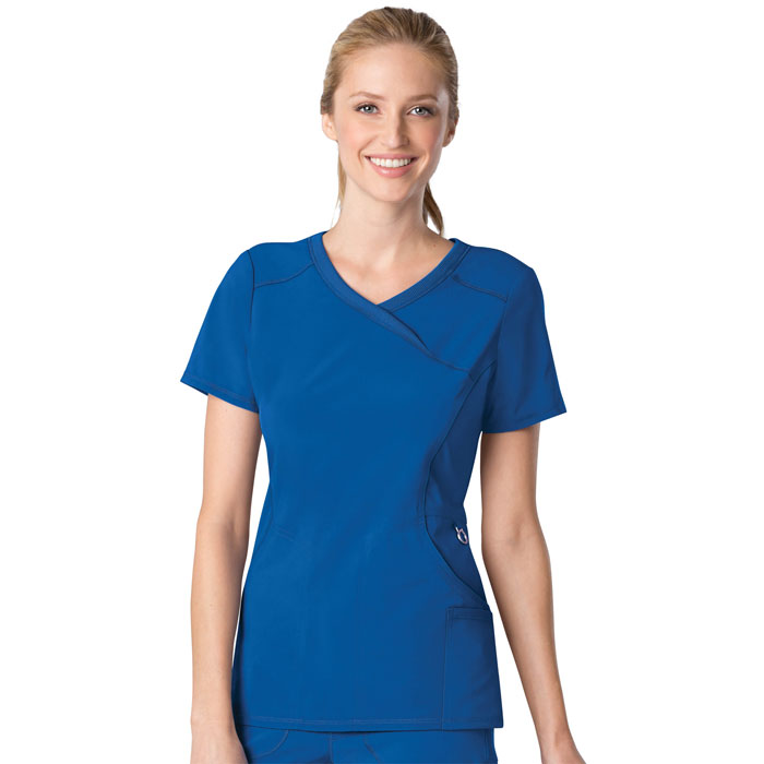 Infinity by Cherokee - 2625A - Mock Wrap Scrub Top