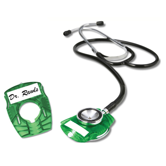 MSLTGRN - Stethoscope ID Light - Transparent Green