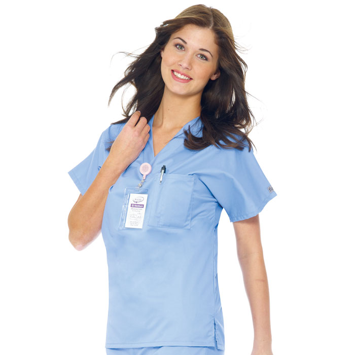 Fusion - 12503 - Unisex Top - 1 Pocket