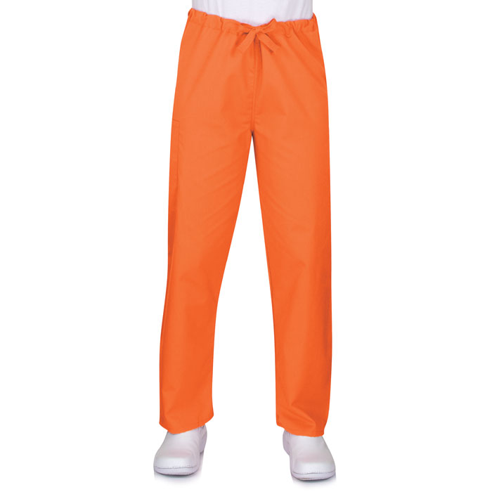 Basic Scrubs - 14022-1068 - Orange Unisex Pant - Cargo Pocket