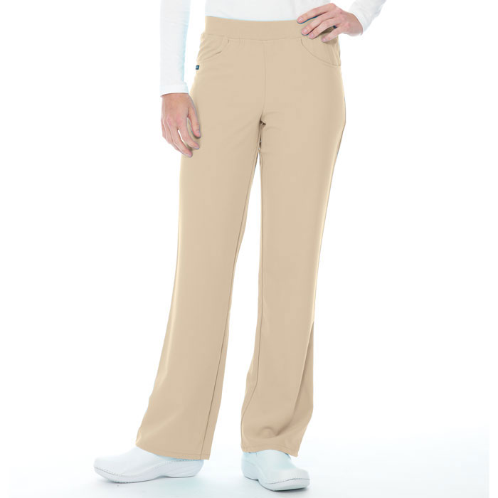 Jockey - 2211-1246 - Ladies - Mid Waist Pant - Rib Knit - Tri-Blend