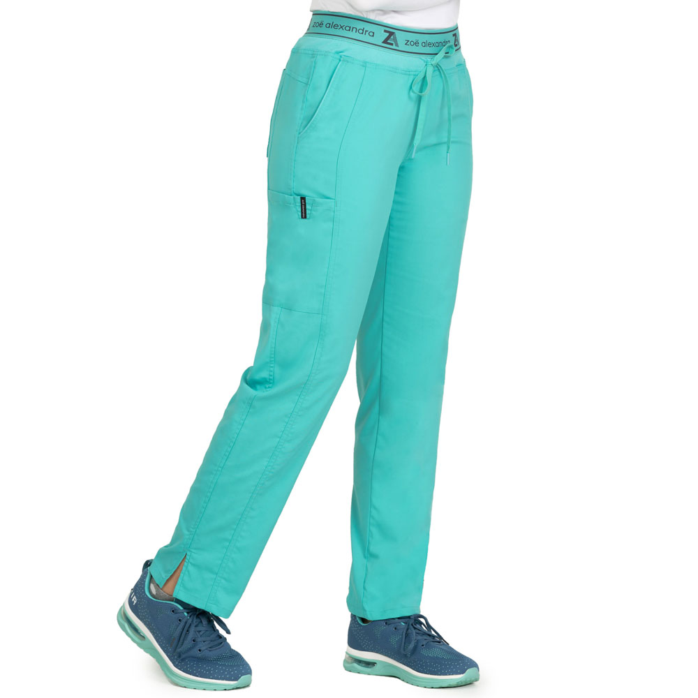 Zavate - Zoe Alexandra - 3027-SEFM - Ladies Greenwich Hi-Rise Pant - SEA FOAM