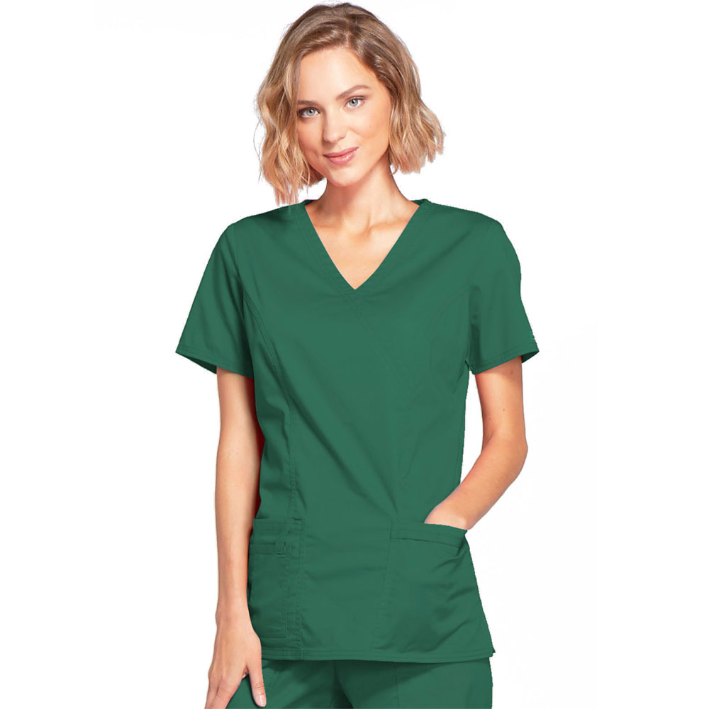 Cherokee Core Stretch - 4728 - Mock Wrap Scrub Top