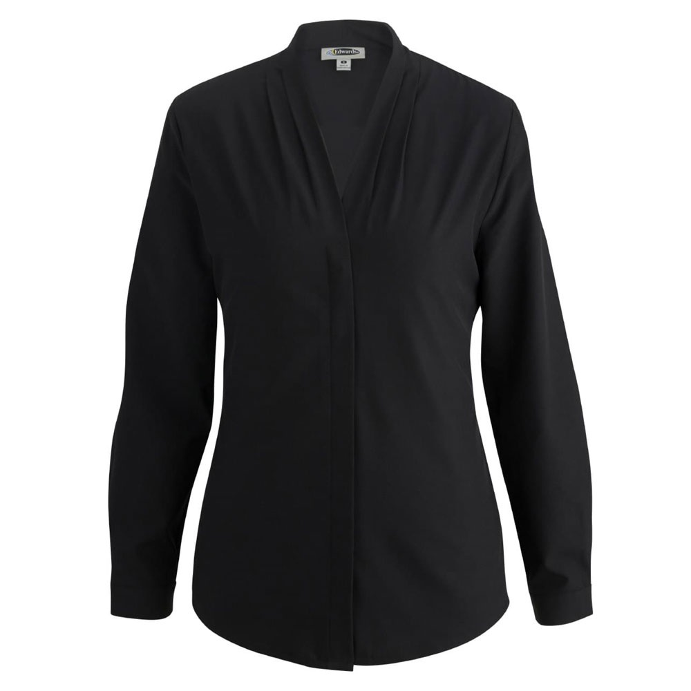 Edwards - 5274 - Ladies V-Neck Blouse