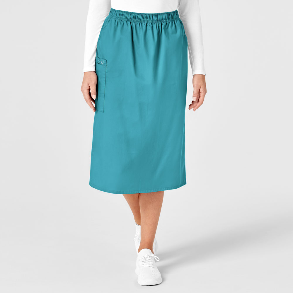 WonderWink-WonderWORK-701-Women's-Pull-On-Cargo-Skirt