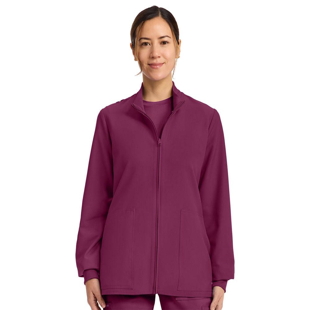 Cherokee Workwear Originals Ultra - CK00013A - Ladies Zip Up Scrub Jacket