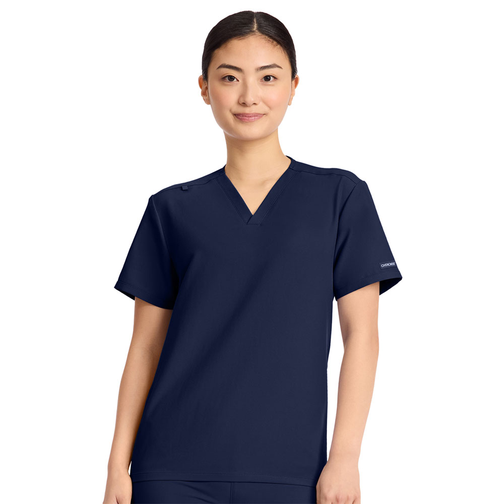 Cherokee Workwear Ultra - CK869A - V-Neck No Pocket Top