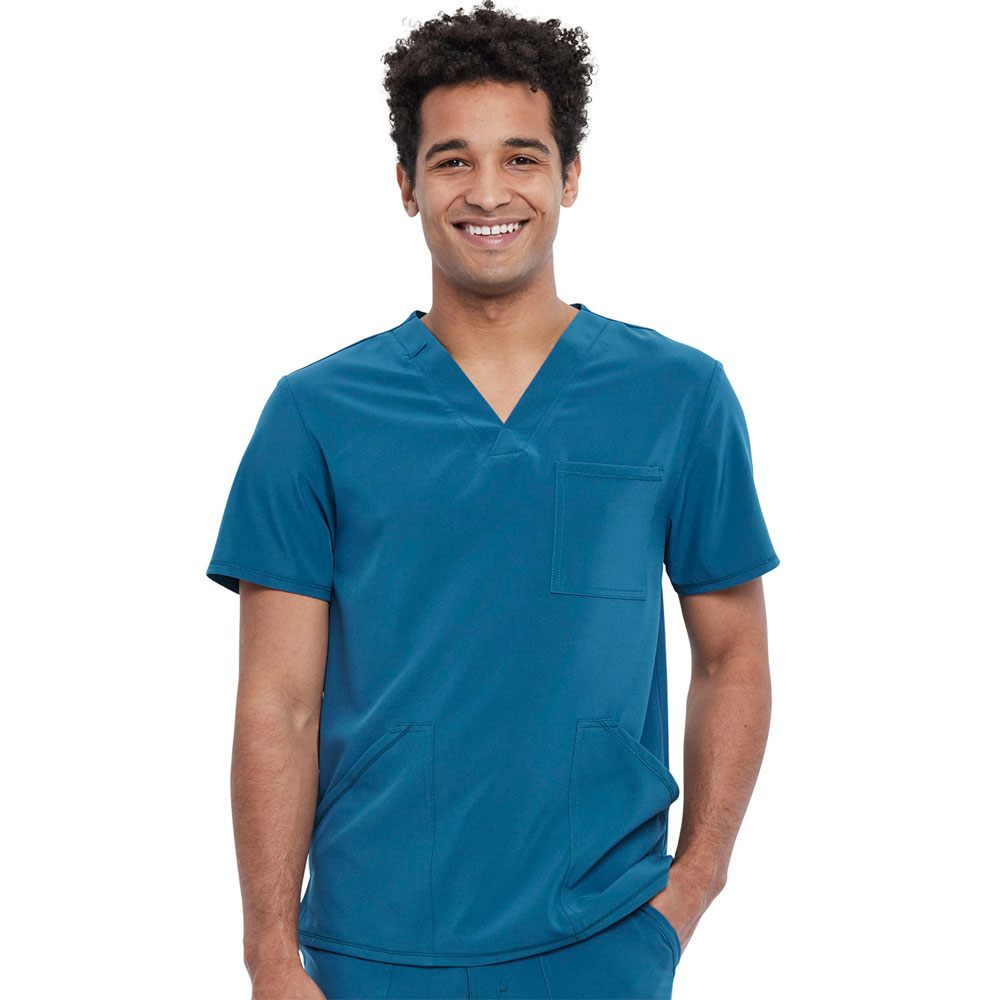 Cherokee-Allura-CKA686-Mens-V-Neck-Top