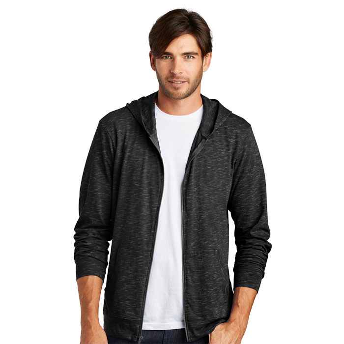 District - DT565 - Mens Medal Full-Zip Hoodie