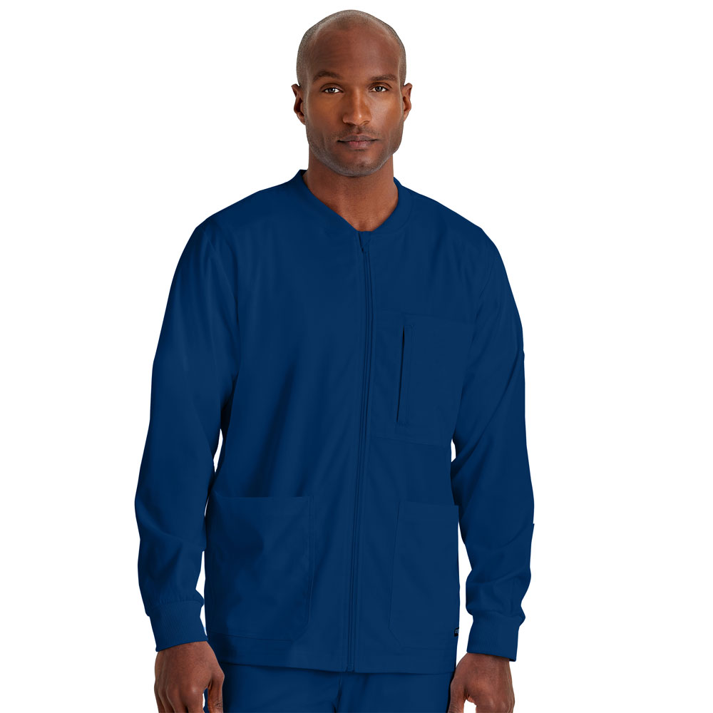 Greys Anatomy Stretch - GRSW871 - Mens React Warm Up Jacket