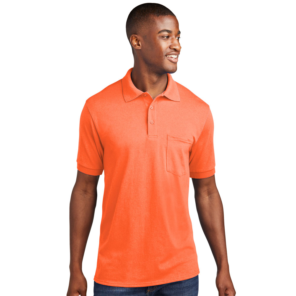 Port & Company - KP55P - Mens Core Blend Jersey Knit Pocket Polo