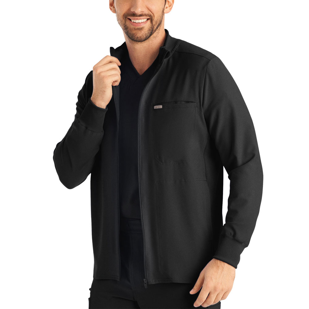 Landau Forward - Mens Warm-Up Scrub Jacket - LJ703