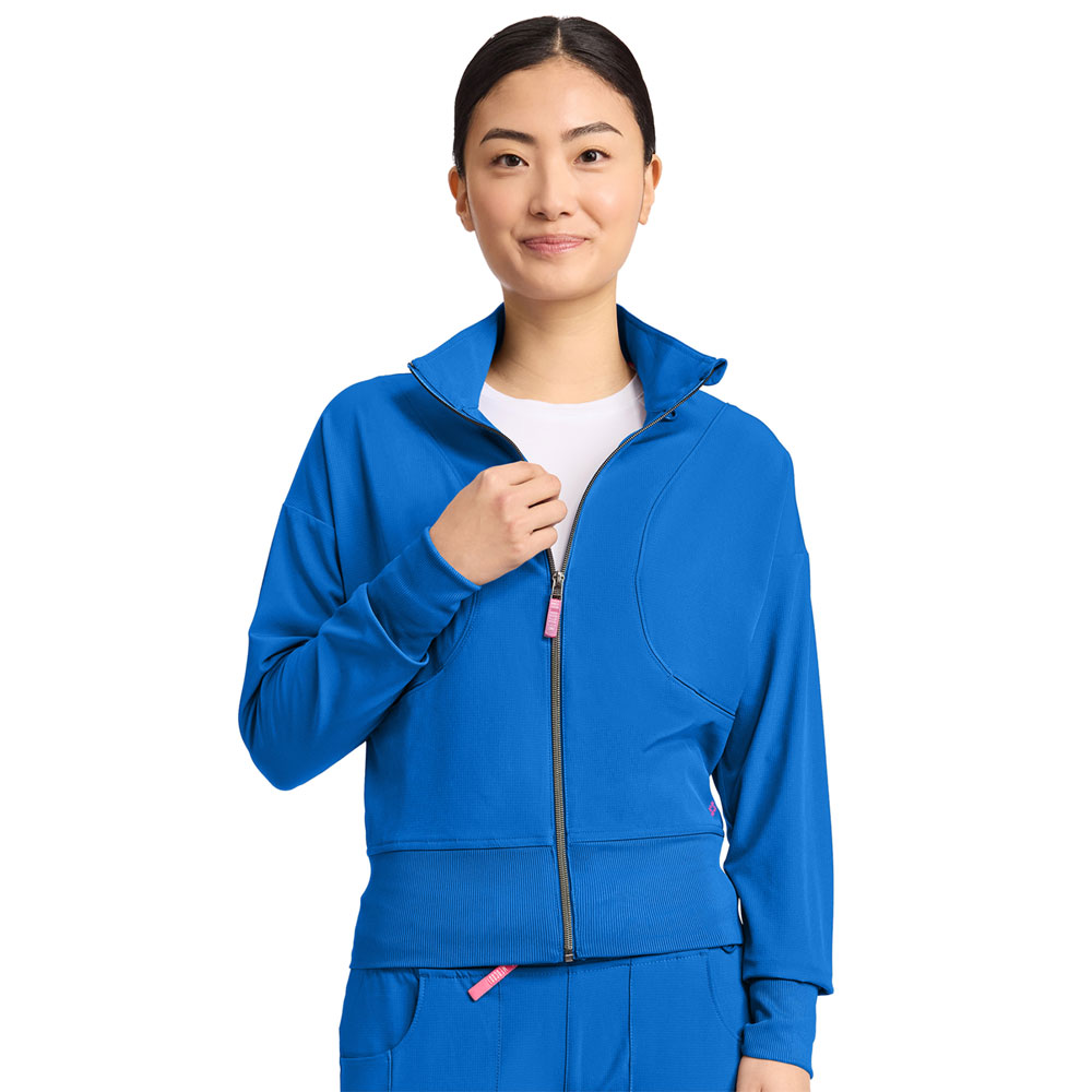 MC303 - Med Couture Amp - Ladies Cropped Warm Up Jacket