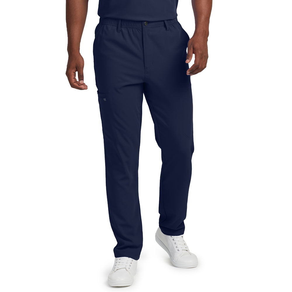 Epic by MedWorks Men's Button Front Scrub Pant | Navy - XS