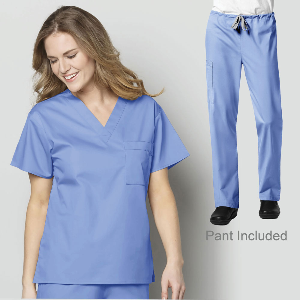 Scrubin - Premiun Stretch - RL15 - Unisex Scrub Set - Premium Stretch