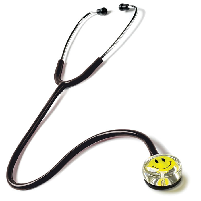 S107-SML - Clear Sound™ Stethoscope - Smiley Face