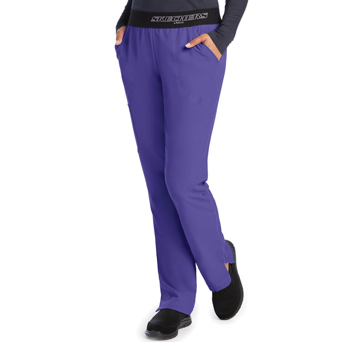 Skechers-SK202-Womens-Vitality-Logo-Waist-Scrub-Pant