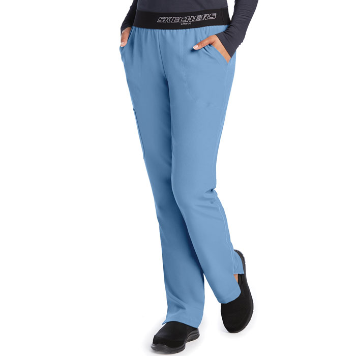 Skechers-SK202-Womens-Vitality-Logo-Waist-Scrub-Pant