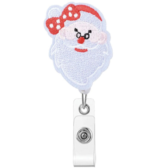 SNTA - ID Badge Holder - Santa