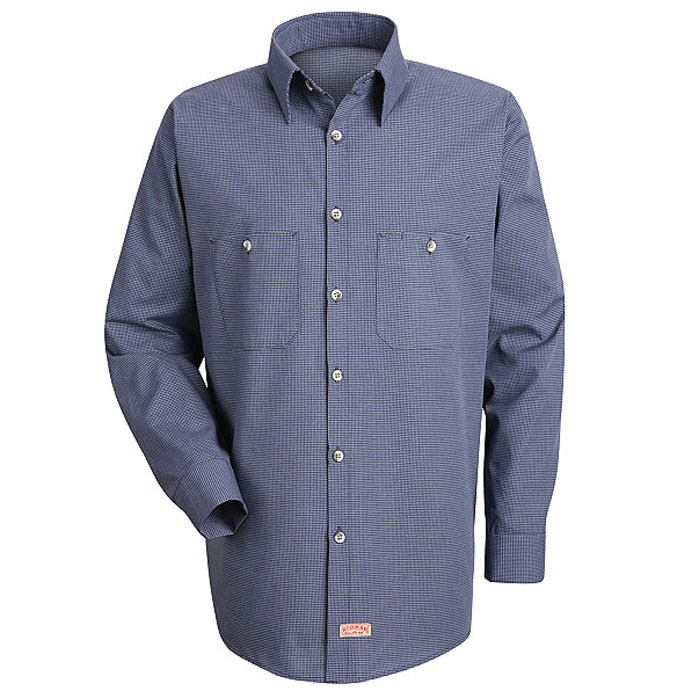 RedKap® - SP10 - Mens Long Sleeve Microcheck Uniform Shirt