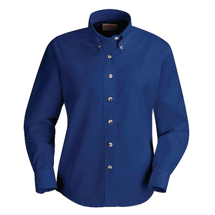 RedKap® - SP91 - Ladies Long Sleeve Button-Down Poplin Shirt