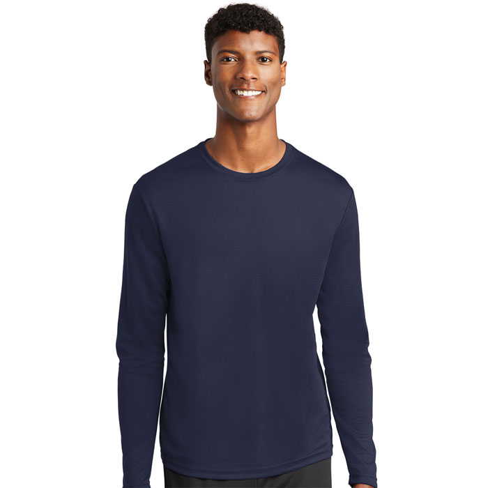 Sanmar - ST340LS - Mens Sport-Tek® PosiCharge® RacerMesh® Long Sleeve Tee