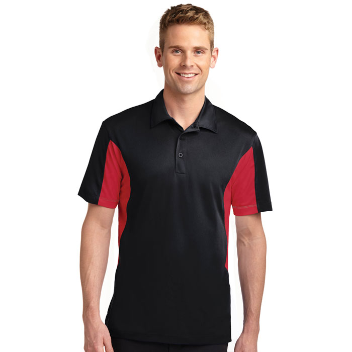ST655-Sport-Tek®-Mens-Side-Blocked-Micropique-Sport-Wick®-Polo
