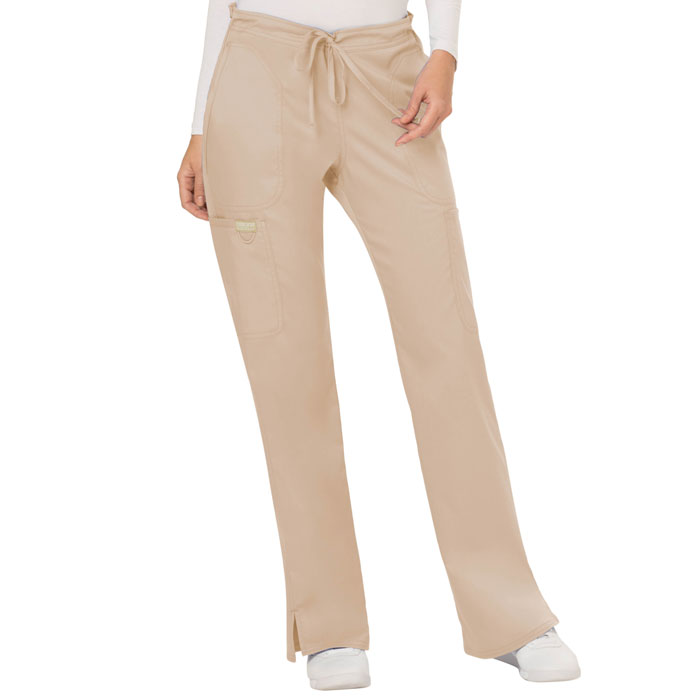 Workwear Revolution - WW120 - Ladies Mid Rise Drawstring Cargo Pant