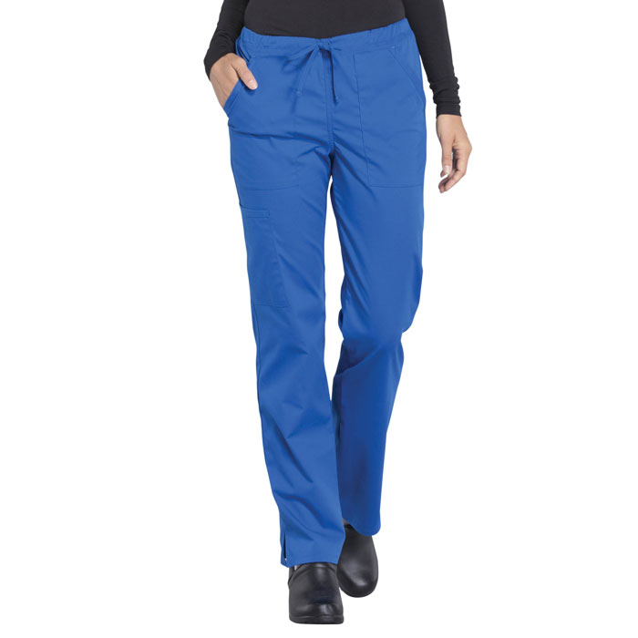 Cherokee-Professionals-WW160-Mid-Rise-Straight-Drawstring-Pant-