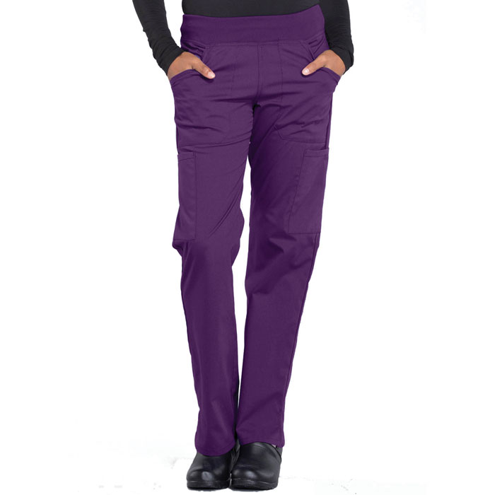 Cherokee-Professionals-WW170-Mid-Rise-Straight-Leg-Pull-on-Cargo-Pant