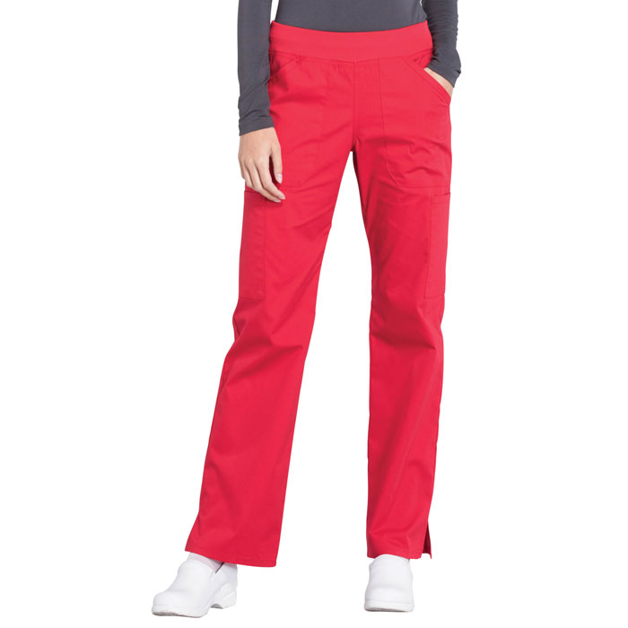 Cherokee-Professionals-WW170-Mid-Rise-Straight-Leg-Pull-on-Cargo-Pant