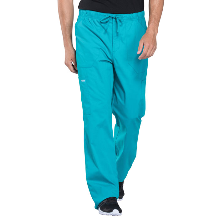 Cherokee Professionals - WW190 - Men's Tapered Leg Drawstring Cargo Pant