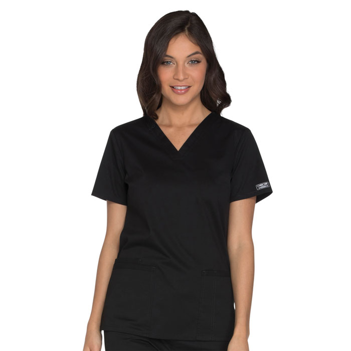 Cherokee-Core-Stretch-WW630-V-Neck-Top