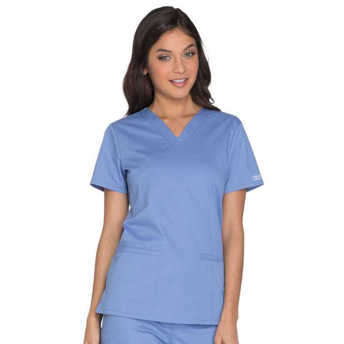Cherokee-Core-Stretch-WW630-V-Neck-Top
