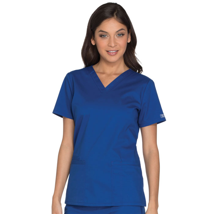 Cherokee-Core-Stretch-WW630-V-Neck-Top