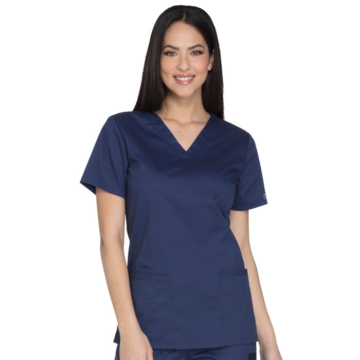 Cherokee-Core-Stretch-WW630-V-Neck-Top