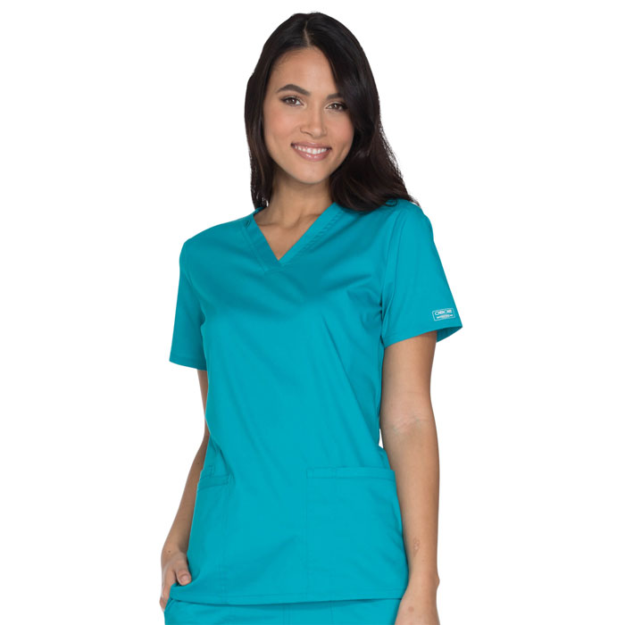 Cherokee-Core-Stretch-WW630-V-Neck-Top