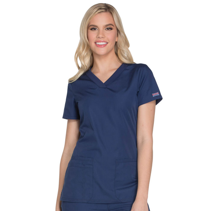 Cherokee-Workwear-WW645-V-Neck-Top